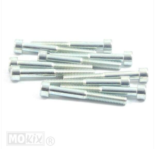 Inbus-Bout M 6x 50 Elvz 10stuks - Bollard