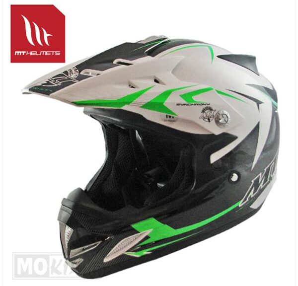 Helm Kids Steel Zwart/Groen   (Xxxs) S - MT Helmets