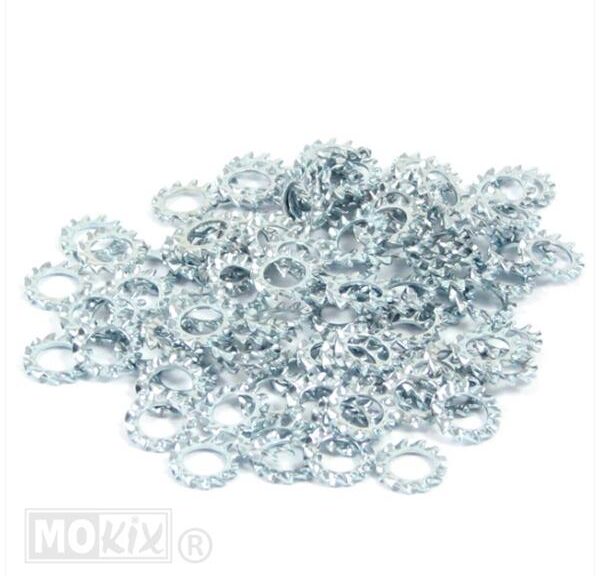 Veerring M 6 Elvz 100stuks - Bollard
