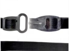 Kofferrekbinder DUN 45cm Haak/OOG Zwart Bibia