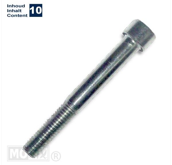Inbus-Bout M10x80 Elvz 10stuks - Bollard