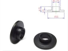 Carrosseriering PVC M6x16x4.5 Zwart (10) - Bollard
