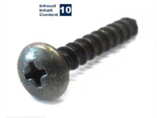 Parkerset 4.0x40   Zwart      10st - Bollard