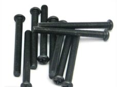 Metaalschroef M4x40 Kruiskop Zwart 10stuks - Bollard