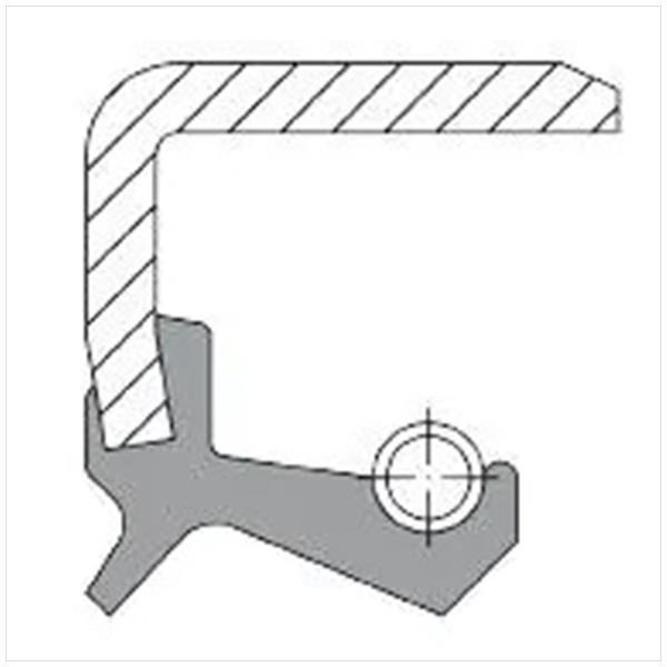 Keerring 12 x22 x5 DF ML - Afbeelding 3