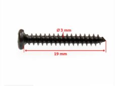 Parkerset 3.0x19    Zwart      10st - Bollard