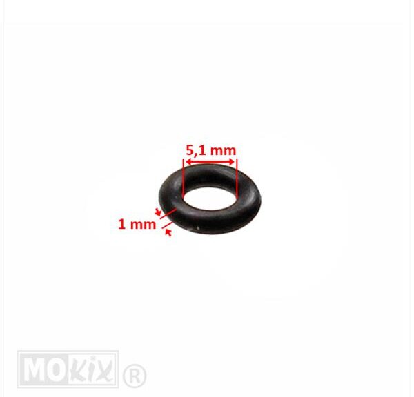 O-Ring   5.1x  1.0 NBR Sproeier  e4 (9587/##) (5)