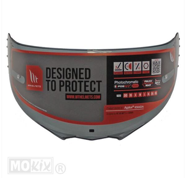 Vizier V-25 Storm SV Dark - MT Helmets
