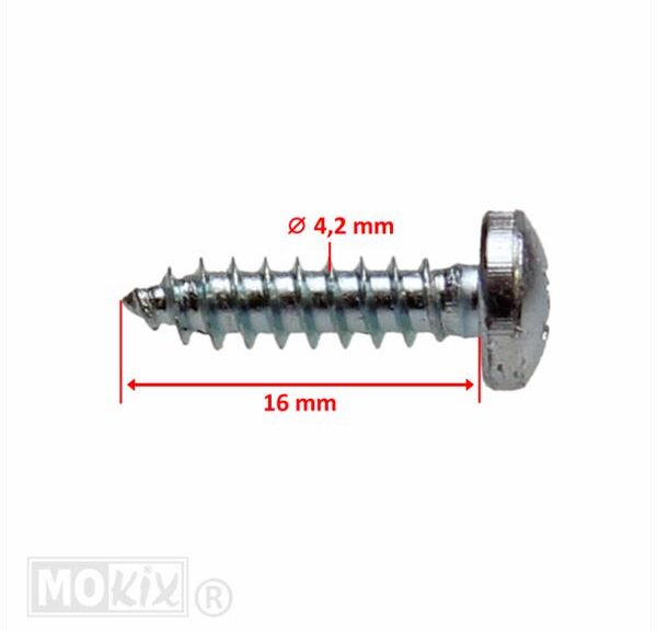 Parkerset 4.2x16   Zilver      10st - Bollard