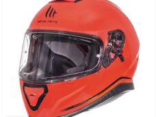 Casco Thunder III SV Arancione Fluorescente M - Caschi MT