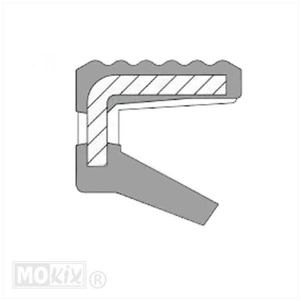 Keerring 18 x24 x4 OS-G12 - Afbeelding 2