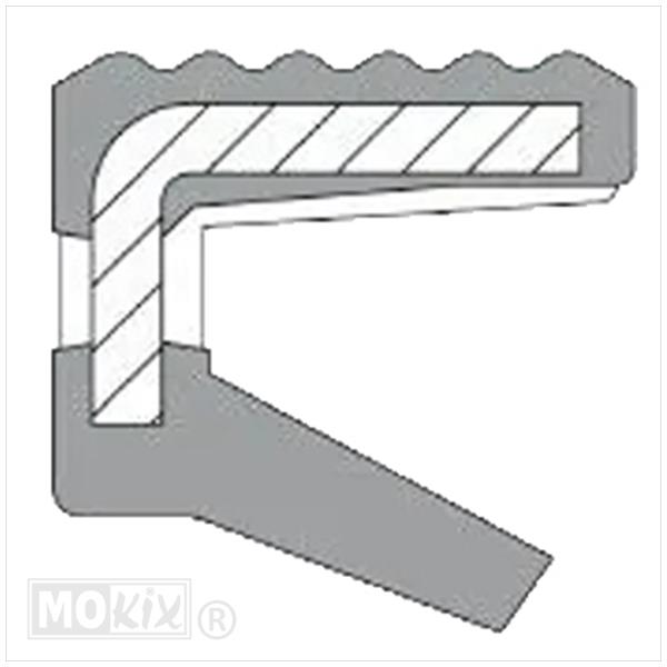 Keerring 19 x26 X 5 OS /G12 - Afbeelding 2
