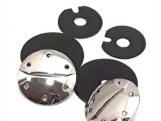 Montage-SET Vizier Zyclo Chroom - MT Helmets