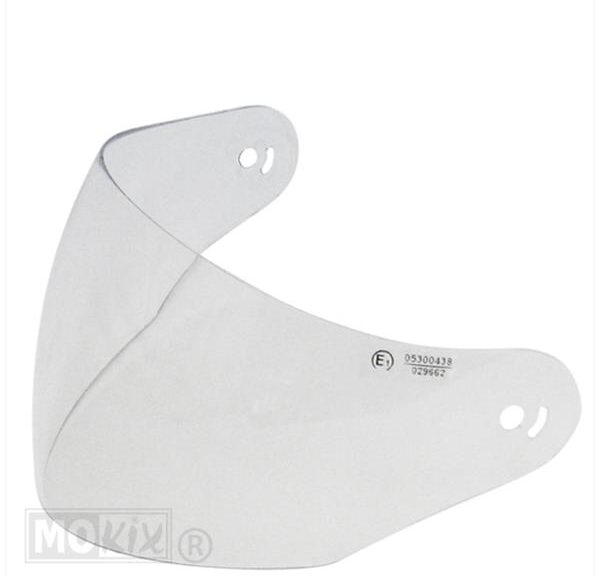 Vizier Zyclo Blank (Chroom Schroefset) - MT Helmets
