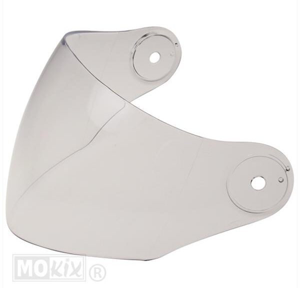 Vizier Zyclo/Street V-15 Blank (Zwart Schroefset) - MT Helmets