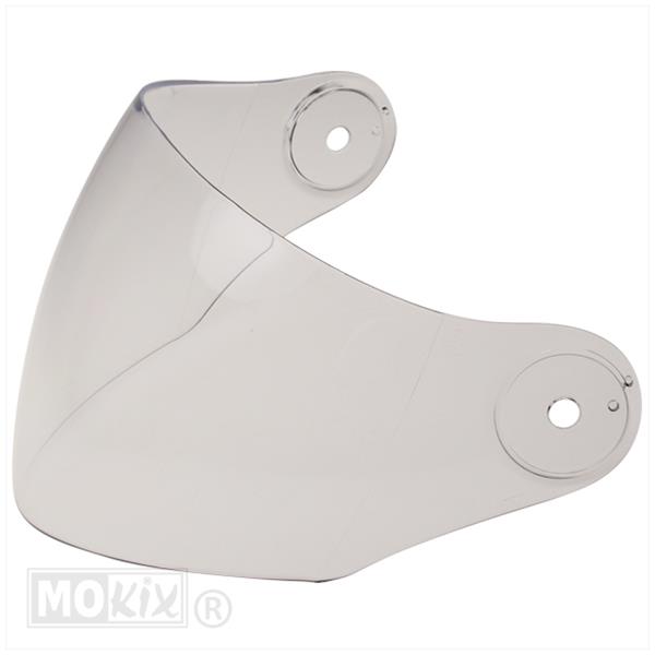 Vizier Zyclo/Street V-15 Blank (Zwart Schroefset) - MT Helmets
