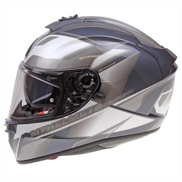 Helm Blade II SV Fugue Grijs M - MT Helmets