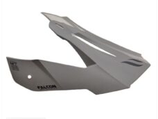 Helm Klep Falcon Karson MAT Zwart/Grijs - MT Helmets