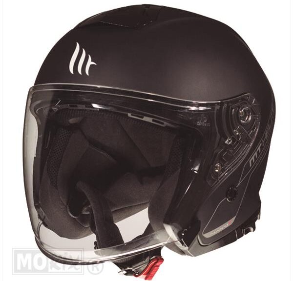 Helm JET Thunder 3 SV MAT Zwart XS - MT Helmets