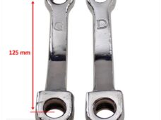 Crank-SET UNI 125mmVESPA Ciao Rechts/Links - RMS