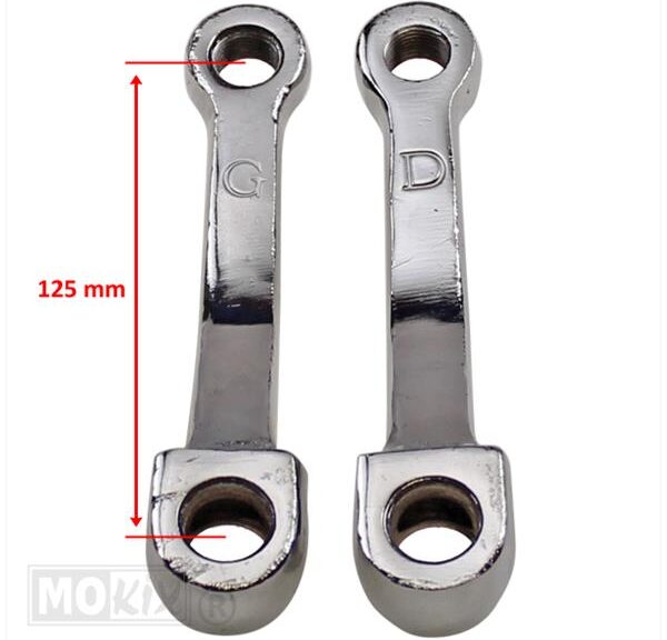 Crank-SET UNI 125mmVESPA Ciao Rechts/Links - RMS