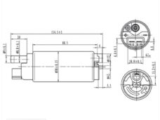 Benzinepomp Suzuki Burgman 250/400 <07 RMS"