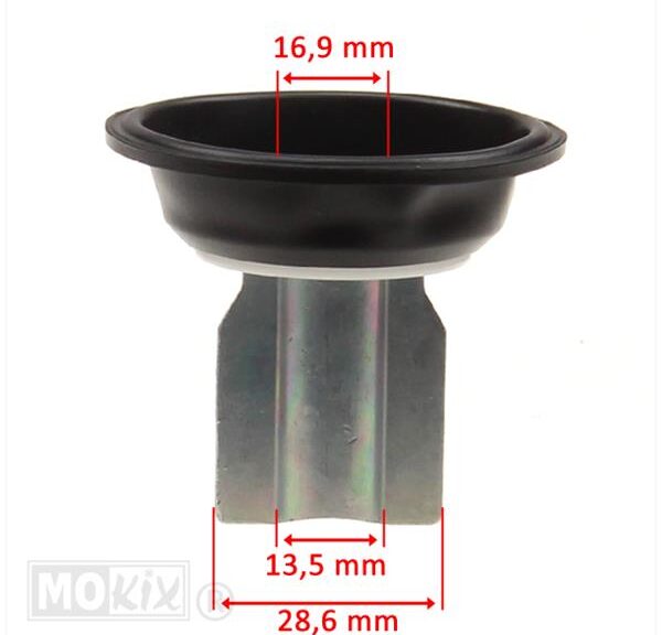 Gasschuif Membraan Piaggio Liberty 125/150/200 RMS