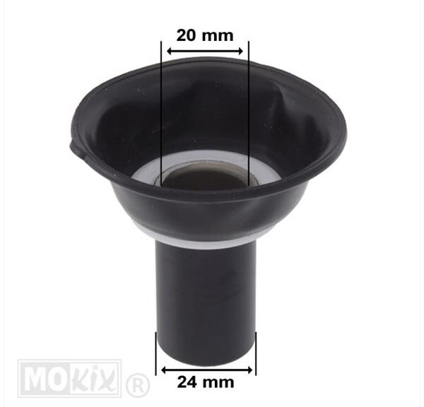 Gasschuif Membraan Aprilia Leonardo 125cc RMS