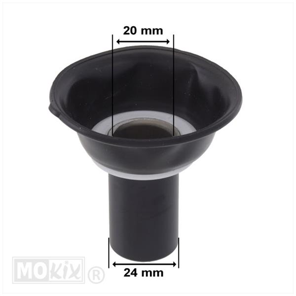 Gasschuif Membraan Aprilia Leonardo 125cc RMS