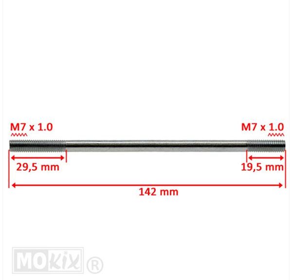 Cilinder Tapeind Vespa PX/Primavera 125 M7x142 (4) - RMS