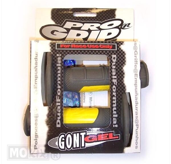Handvatten Progrip 796 Cross Grijs/Geel