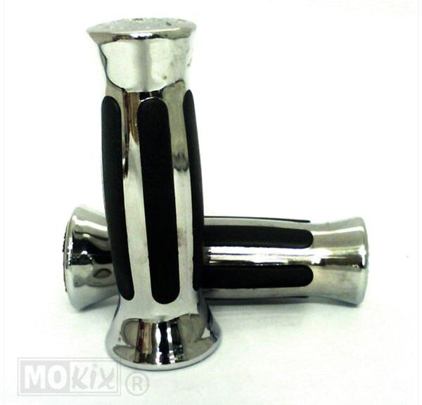 Handvatten Progrip 863 Custom Zwart/Chroom