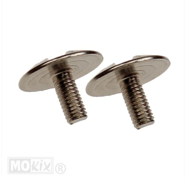 Montage-SET Vizier Soul Retro Zilver - MT Helmets