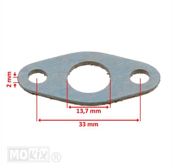 Pakking Inlaat Puch MV 2mm BAC (10)
