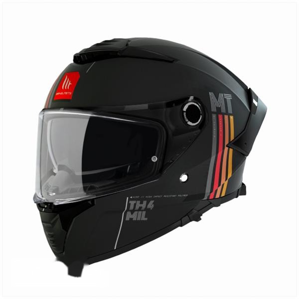 Helm Thunder 4 SV MIL MAT Zwart M - MT Helmets