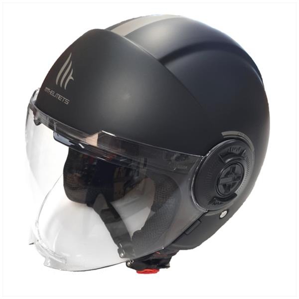 Helm JET Viale S SV MAT Zwart M - MT Helmets