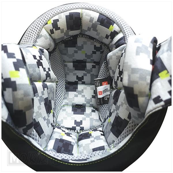 Helm Lite Kids Solid WIT (XS) L - Afbeelding 5