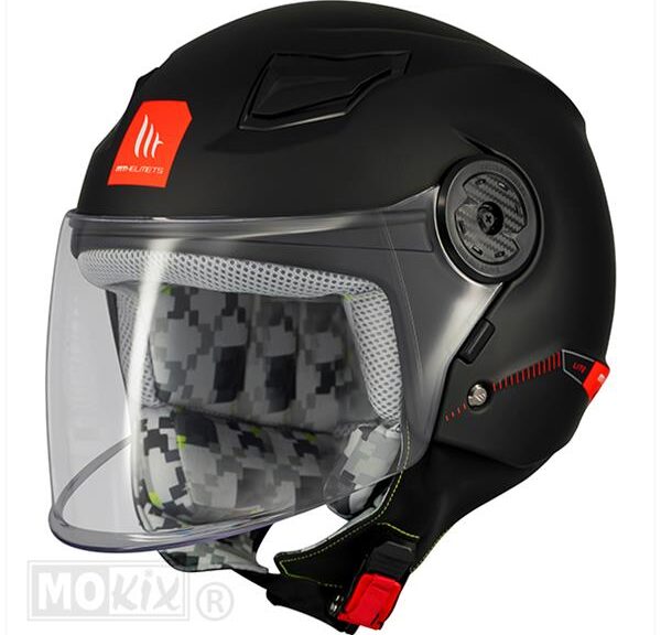 Helm Lite Kids Solid MAT Black (XXS) M - Maastopyöräilykypärät