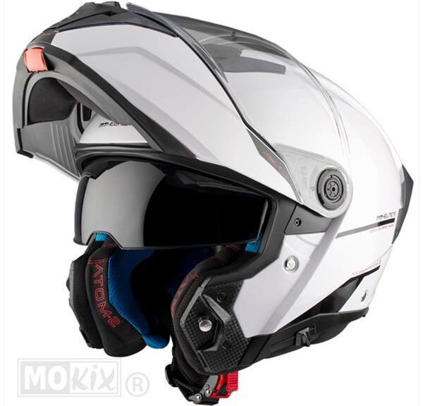 Helm Atom 2 SV Systeem WIT