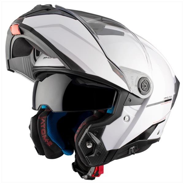 Helm Atom 2 SV Systeem WIT M - MT Helmets