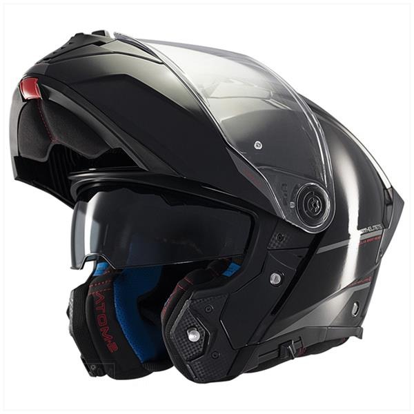 Helm Atom 2 SV Systeem Zwart M - MT Helmets