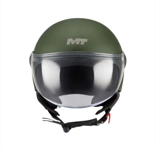Helm Street S Pure MAT Groen L - MT Helmets