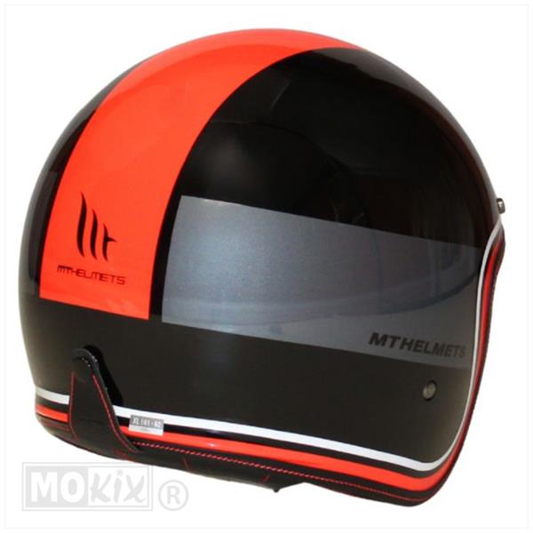 Helm LE Mans II SV S Tant Zwart/Rood M - Afbeelding 2