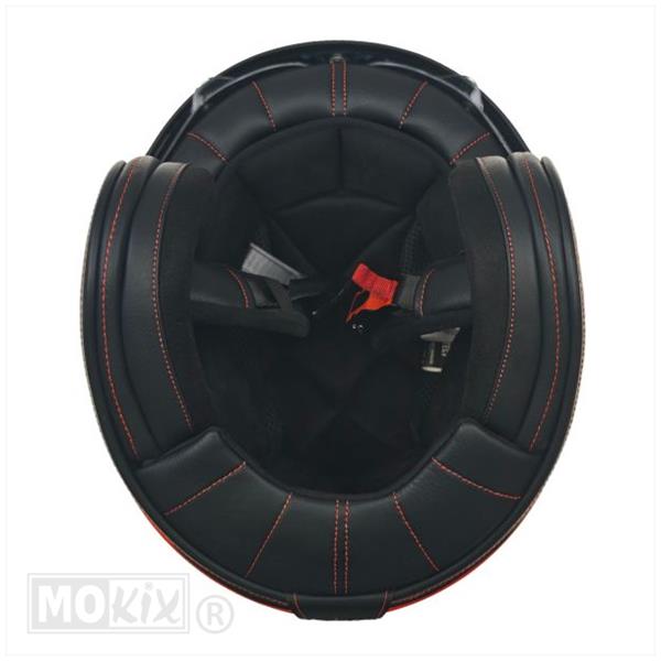 Helm LE Mans II SV S Tant Zwart/Rood M - Afbeelding 3