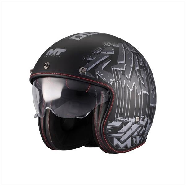 Helm LE Mans II SV S Dystopic MAT M - MT Helmets