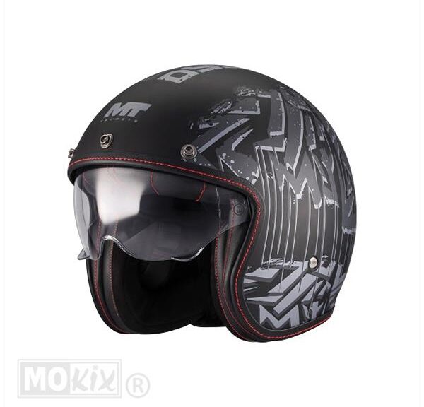 Helm LE Mans II SV S Dystopic MAT XL - MT Helmets
