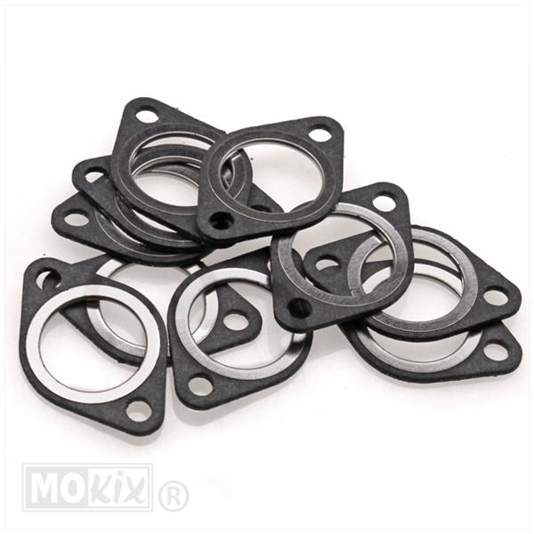 Pakking Uitlaat Tomos/Puch (Met Ring) 26mm (10) - Afbeelding 2