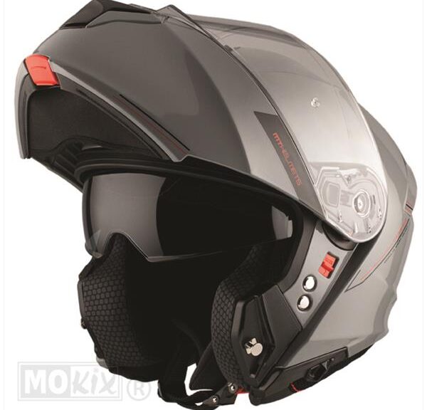 Helm Genesis SV Systeem Glans Grijs
