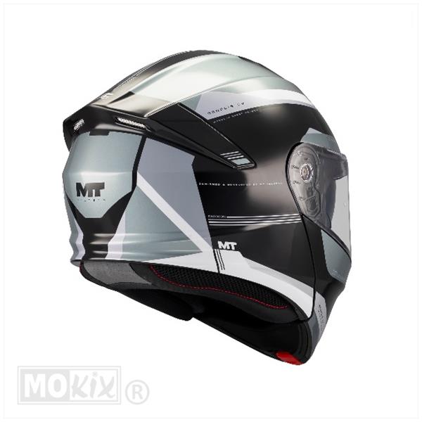Helm Genesis SV Systeem Raccoon Zwart M - Afbeelding 3