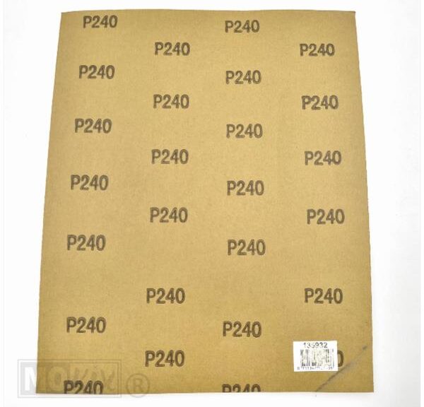 Schuurpapier 230x280mm P240